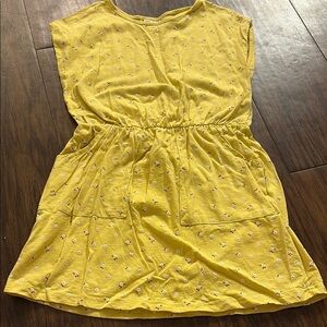 Kids Cotton On Yellow Floral Dress - Size 8